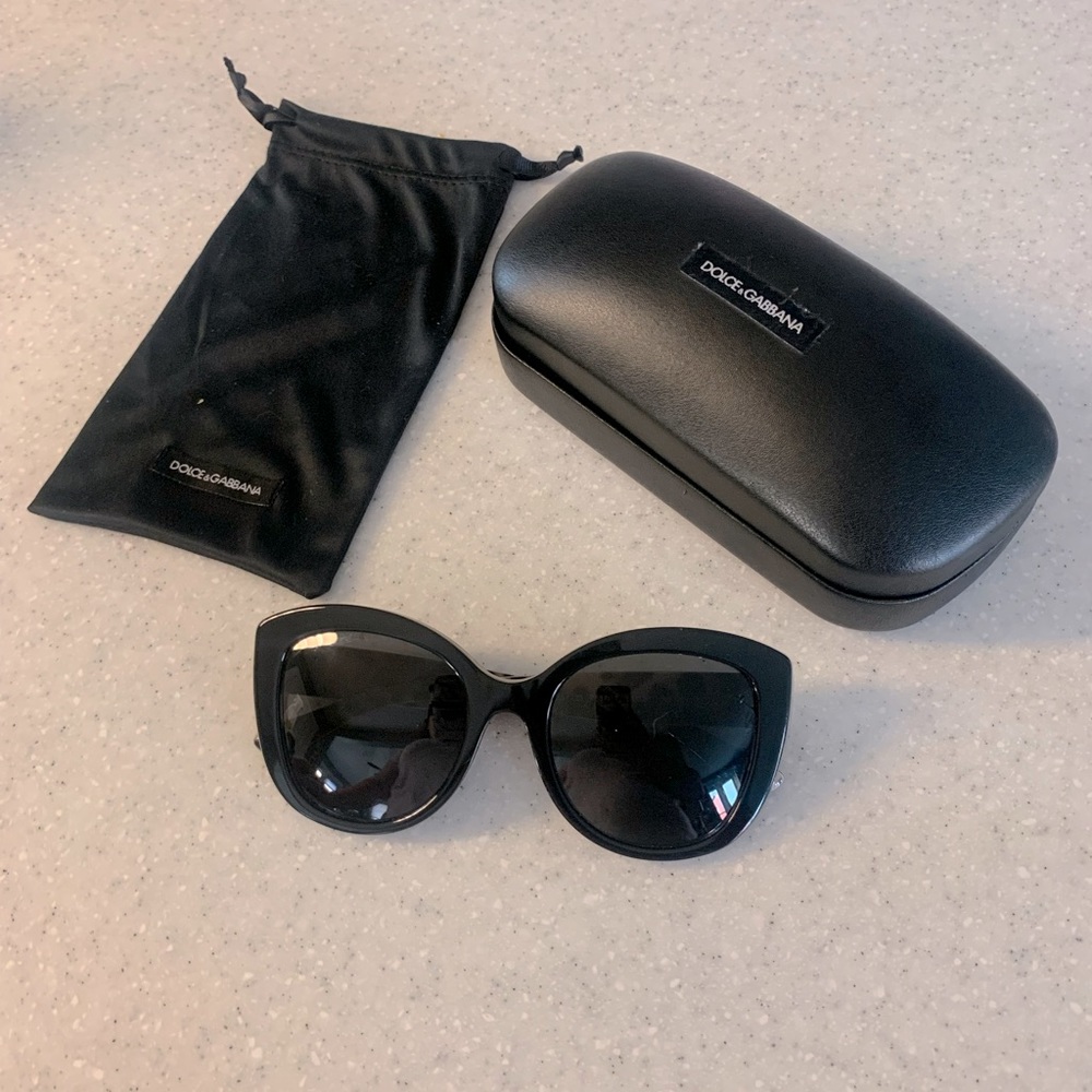 Dolce and Gabbana cat eye sunglasses